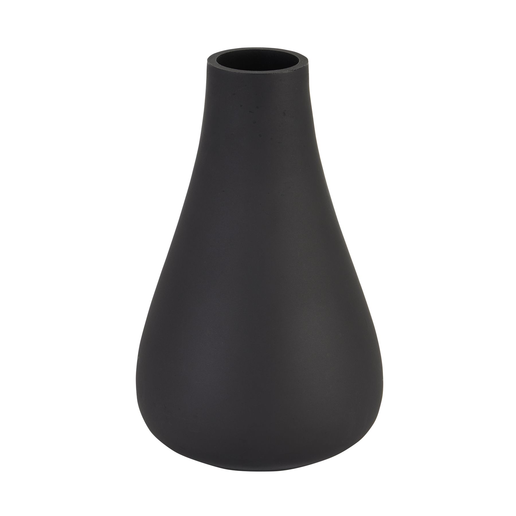 Black Tapered Glass Vase Roost Home & Lifestyle